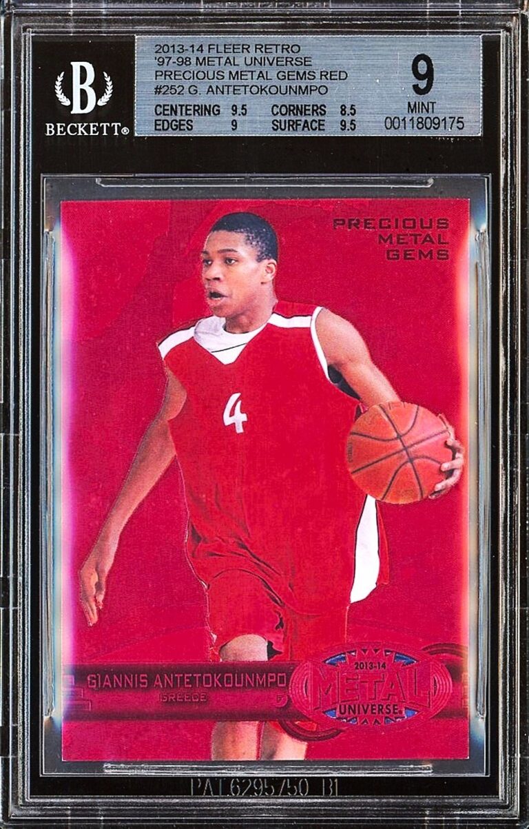 2013-14 Fleer Retro GIANNIS ANTETOKOUNMPO Rookie RC /150 Precious