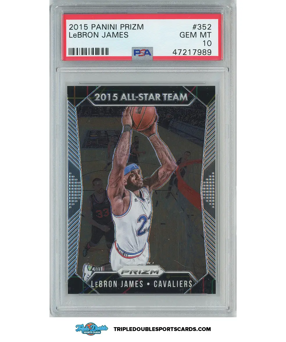 LeBRON JAMES 2015 panini hoops psa10 Amazon.com: Lebron James 2014